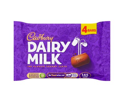 cadbury dairy milk 4 pack